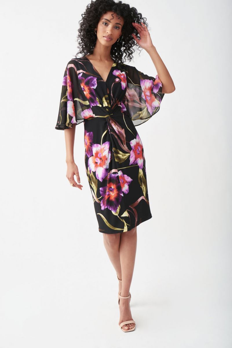 Joseph Ribkoff Floral Dress style 221067