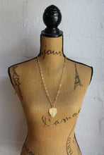 Load image into Gallery viewer, EURO CRYSTAL AND CHEVAL CHAIN WITH FRENCH FILIGREE PENDANT