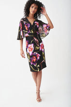 Load image into Gallery viewer, Joseph Ribkoff Floral Dress style 221067

